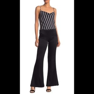 Allen Schwartz Keith Flared Hem Pants Black 4